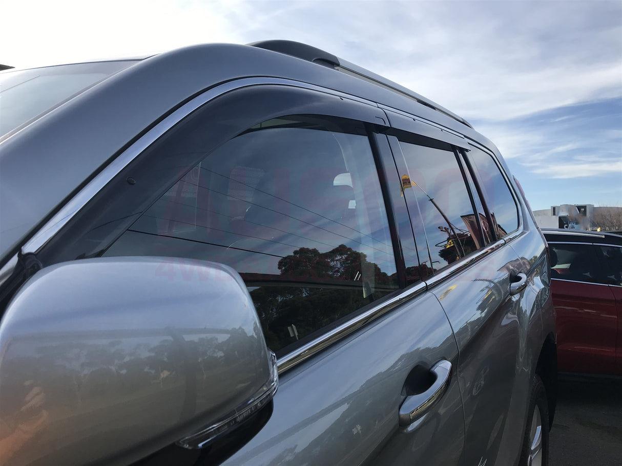 Stainless Trim Weather Shields for Haval H9 2015-Onwards