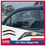 PRE-ORDER Weather Shields for Toyota Hilux Single Cab 1997-2005