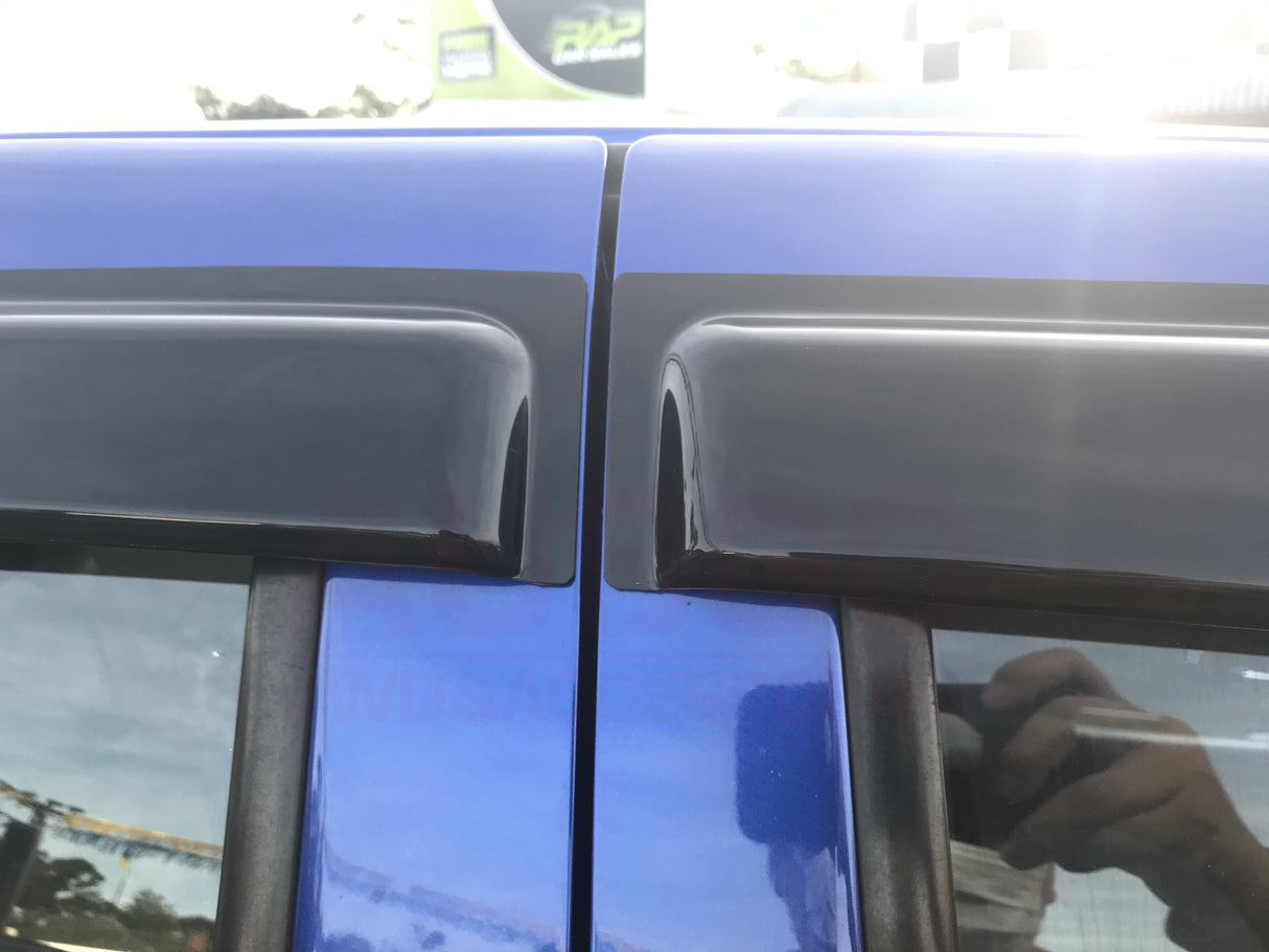 Luxury Weather Shields for ISUZU D-MAX DMAX Dual Cab 2008-2012