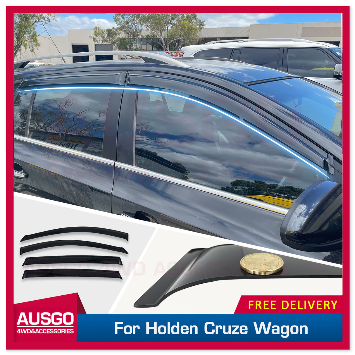 Weather Shields for Holden Cruze Wagon 2009-2016