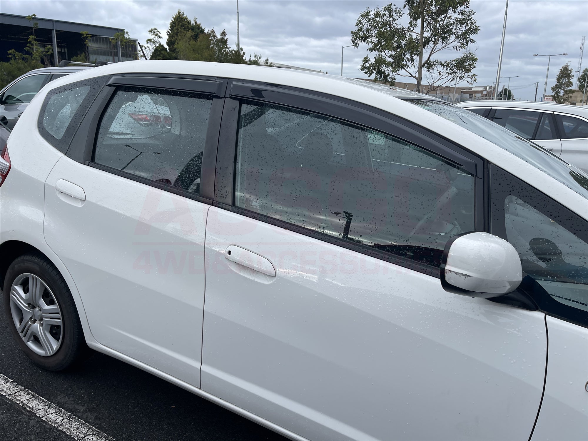 Luxury Weather Shields for Honda Jazz GE Series 2008-2014 Weathershields Window Visors