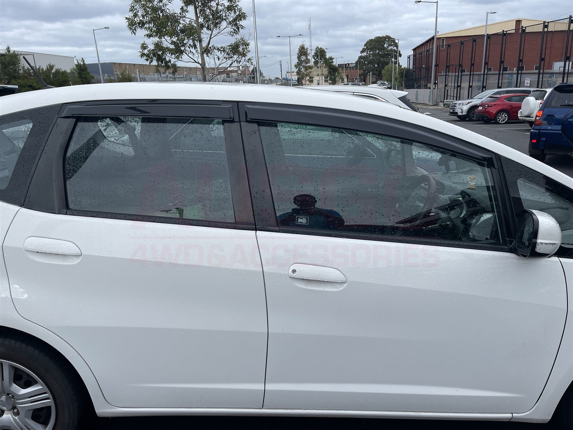 Luxury Weather Shields for Honda Jazz GE Series 2008-2014 Weathershields Window Visors