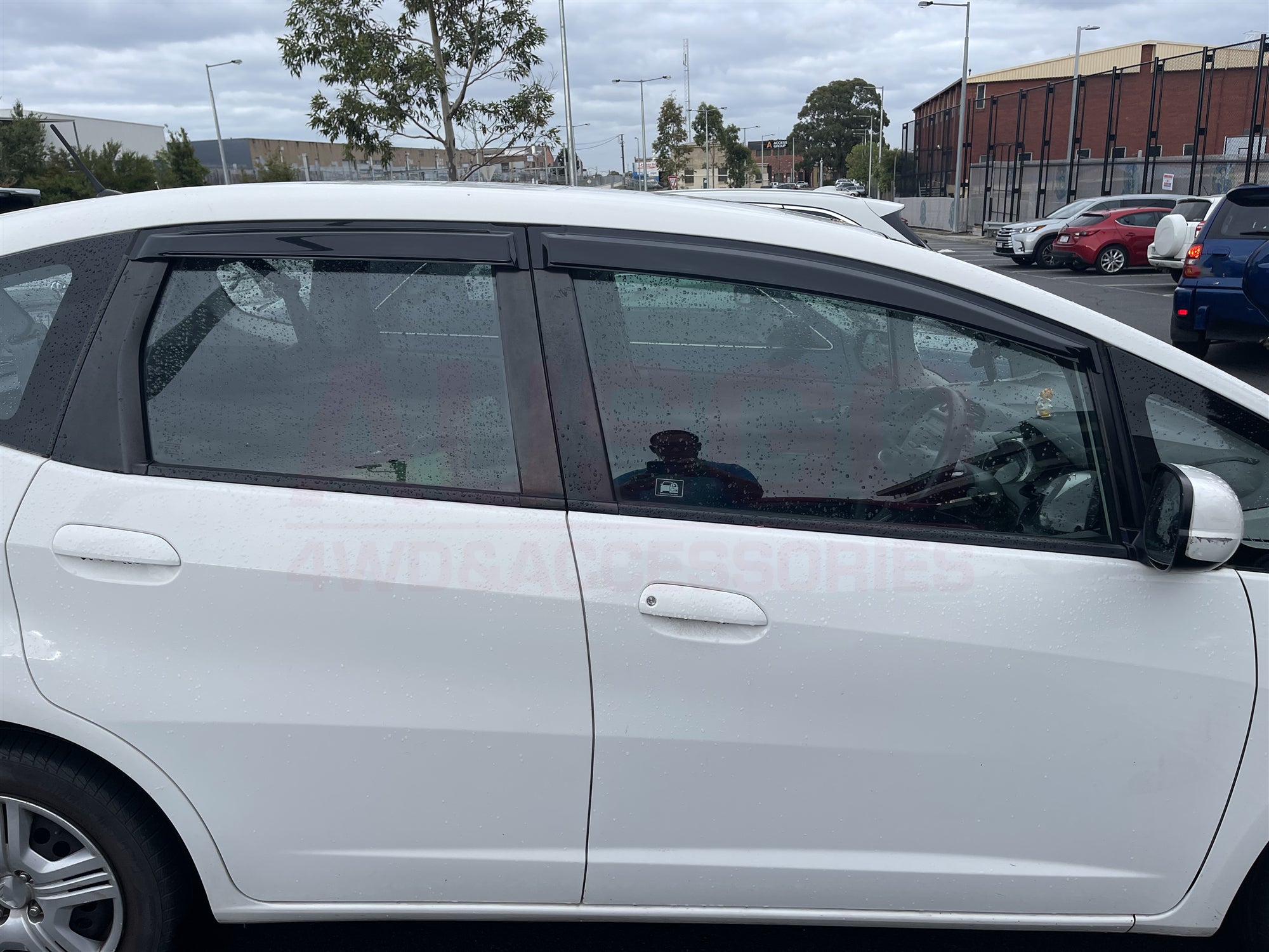 Luxury Weather Shields for Honda Jazz GE Series 2008-2014 Weathershields Window Visors