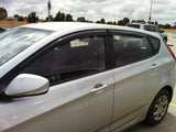 Weather Shields for Hyundai Accent RB Series Hatch 5D 2011-Onwards