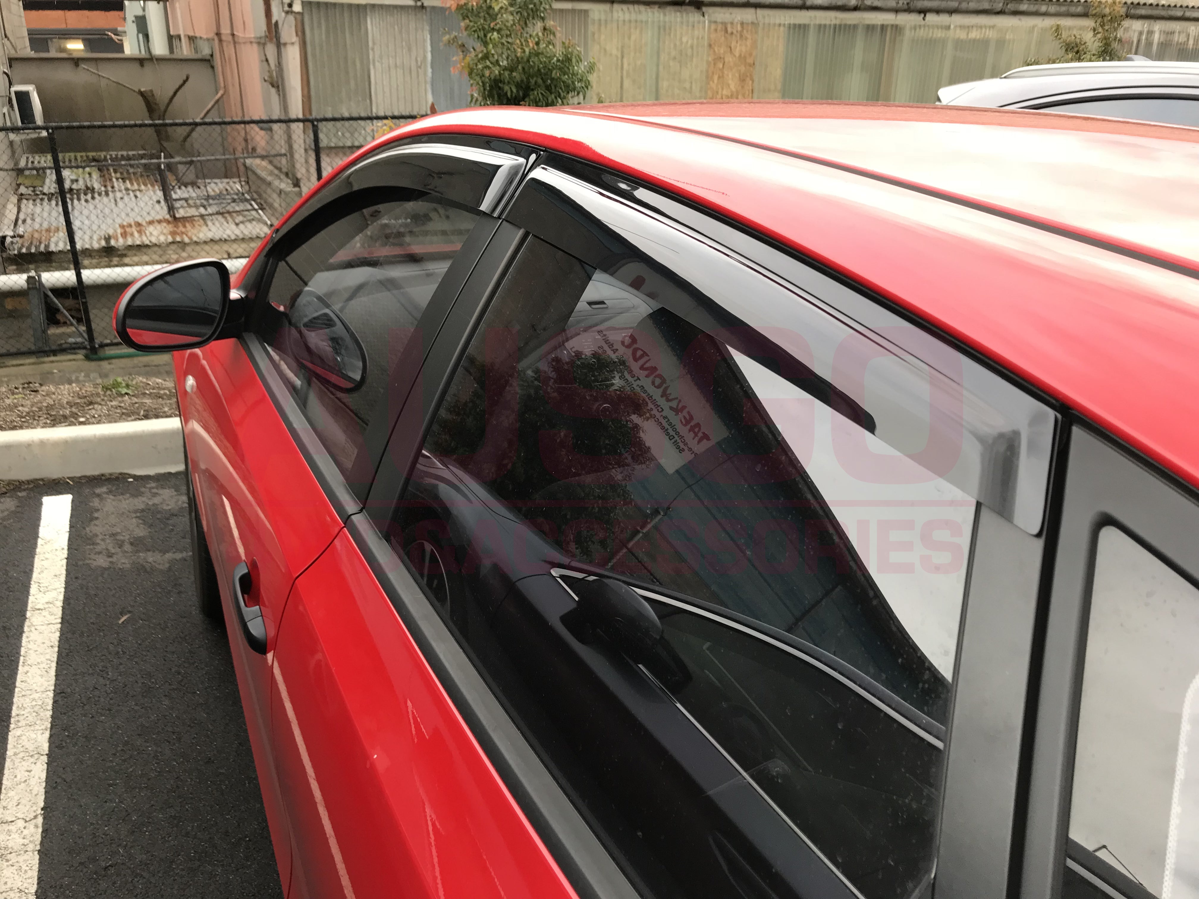 Premium Weather Shields Window Visors – Fits Hyundai I30 GD 5-Door Hatch (2012-2016)