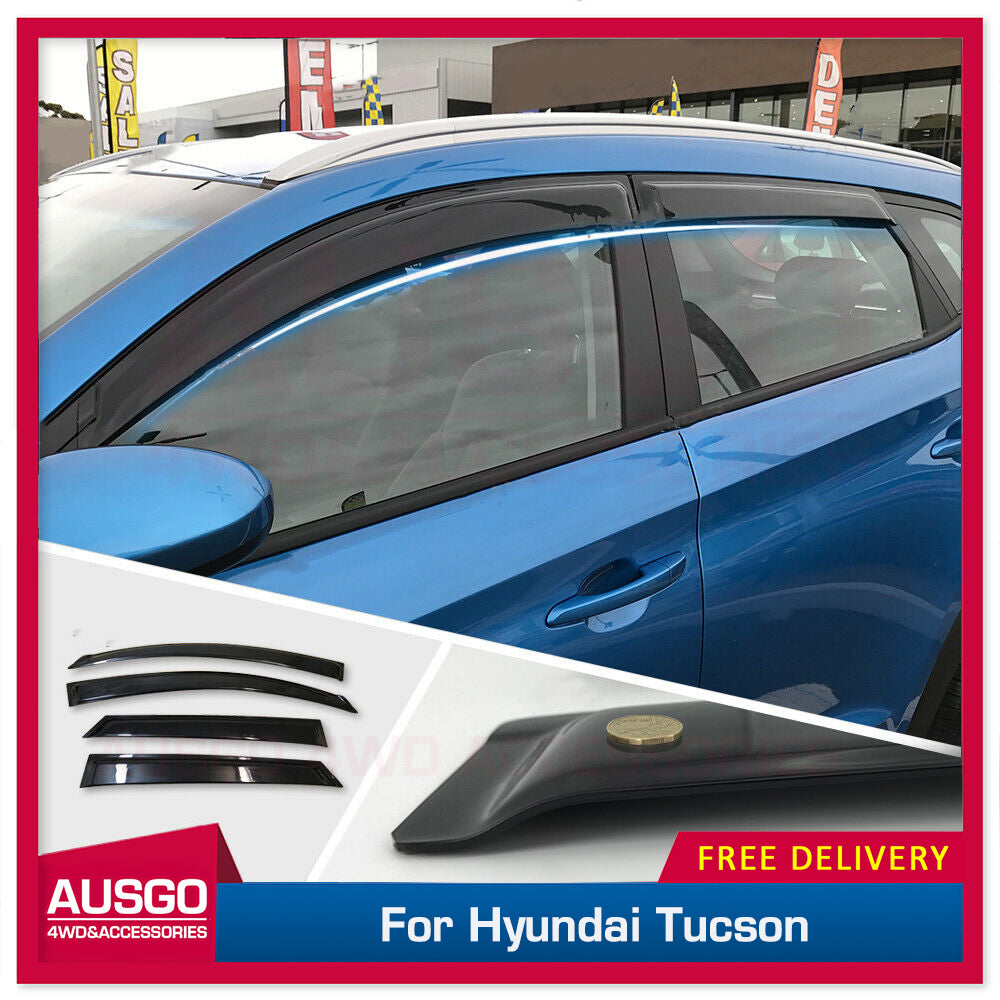 Luxury Weather Shields for Hyundai Tucson 2015-2021