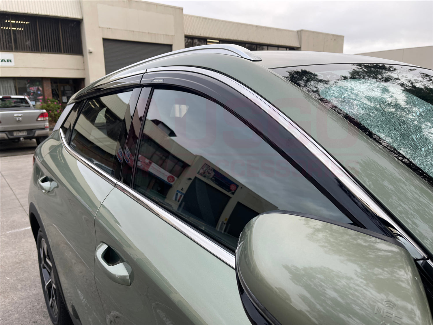 Stainless Trim Weather Shields for BYD ATTO 3 2022-Onwards