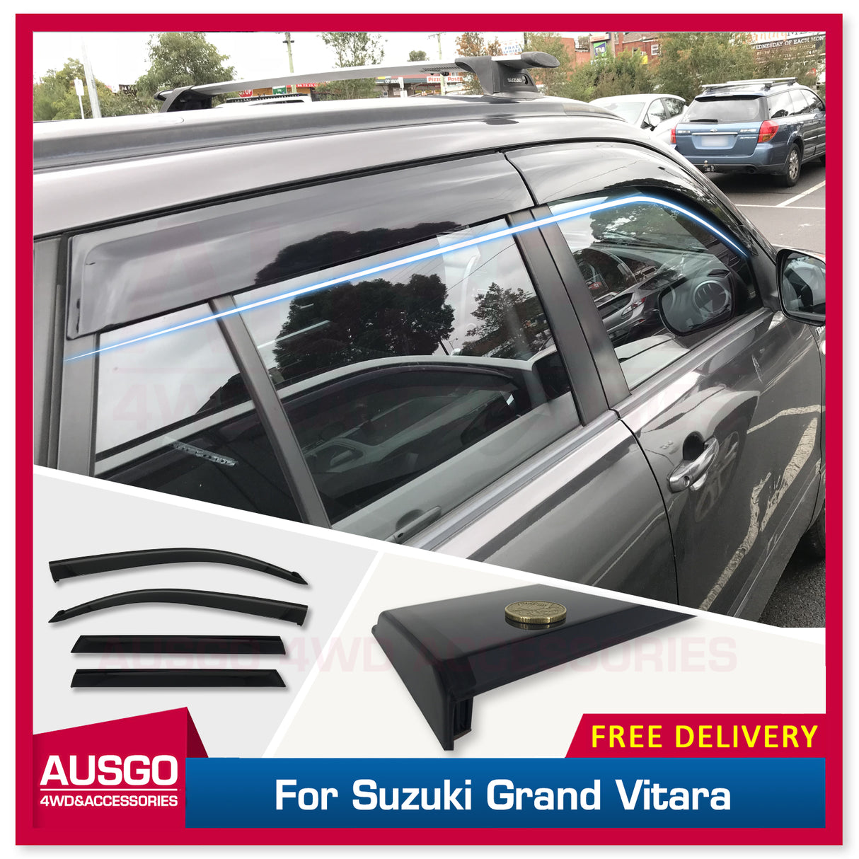 Injection Weather Shields for Suzuki Grand Vitara 2006-2018