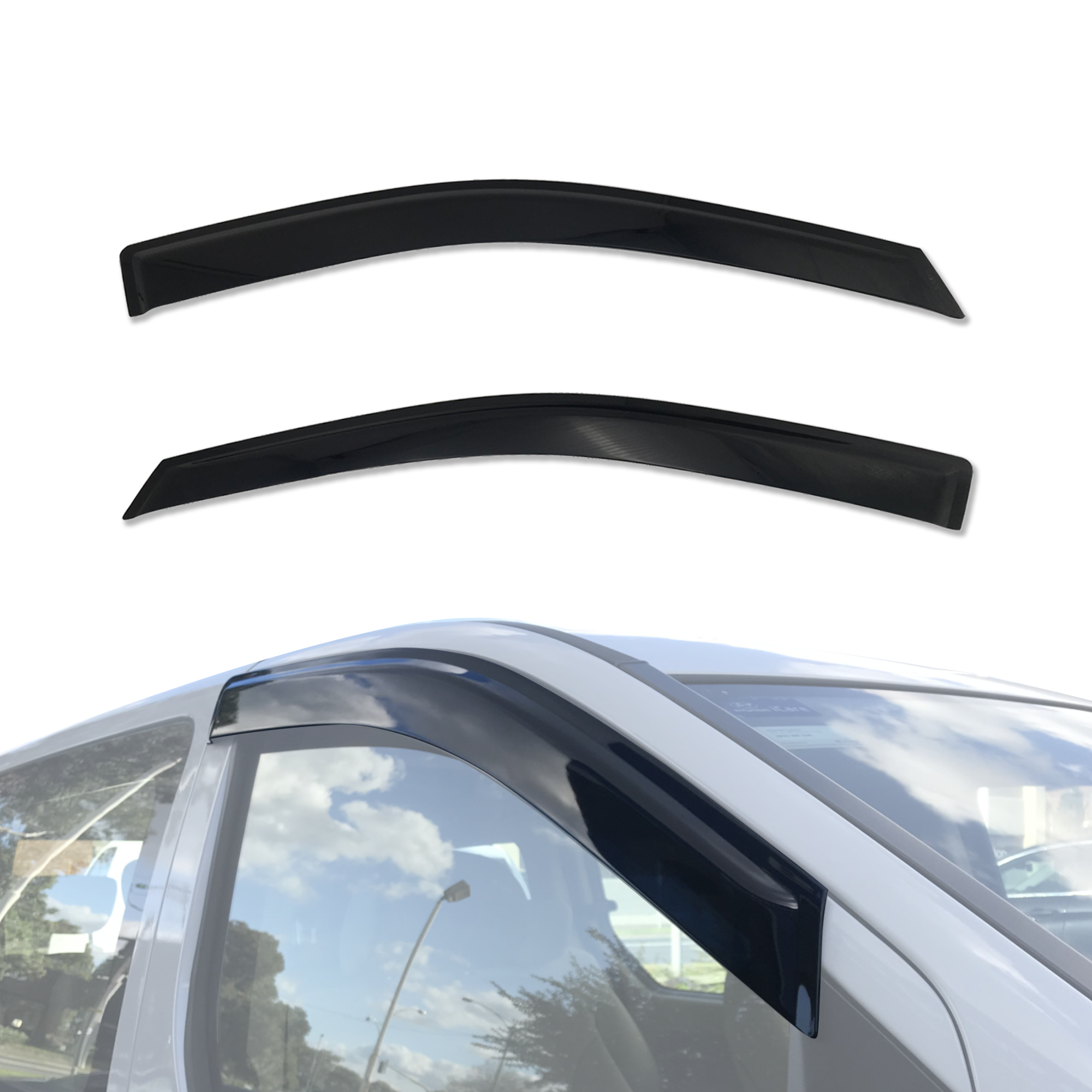 Injection Weather Shields for Hyundai ILOAD TQW / TQ4 2008-Onwards