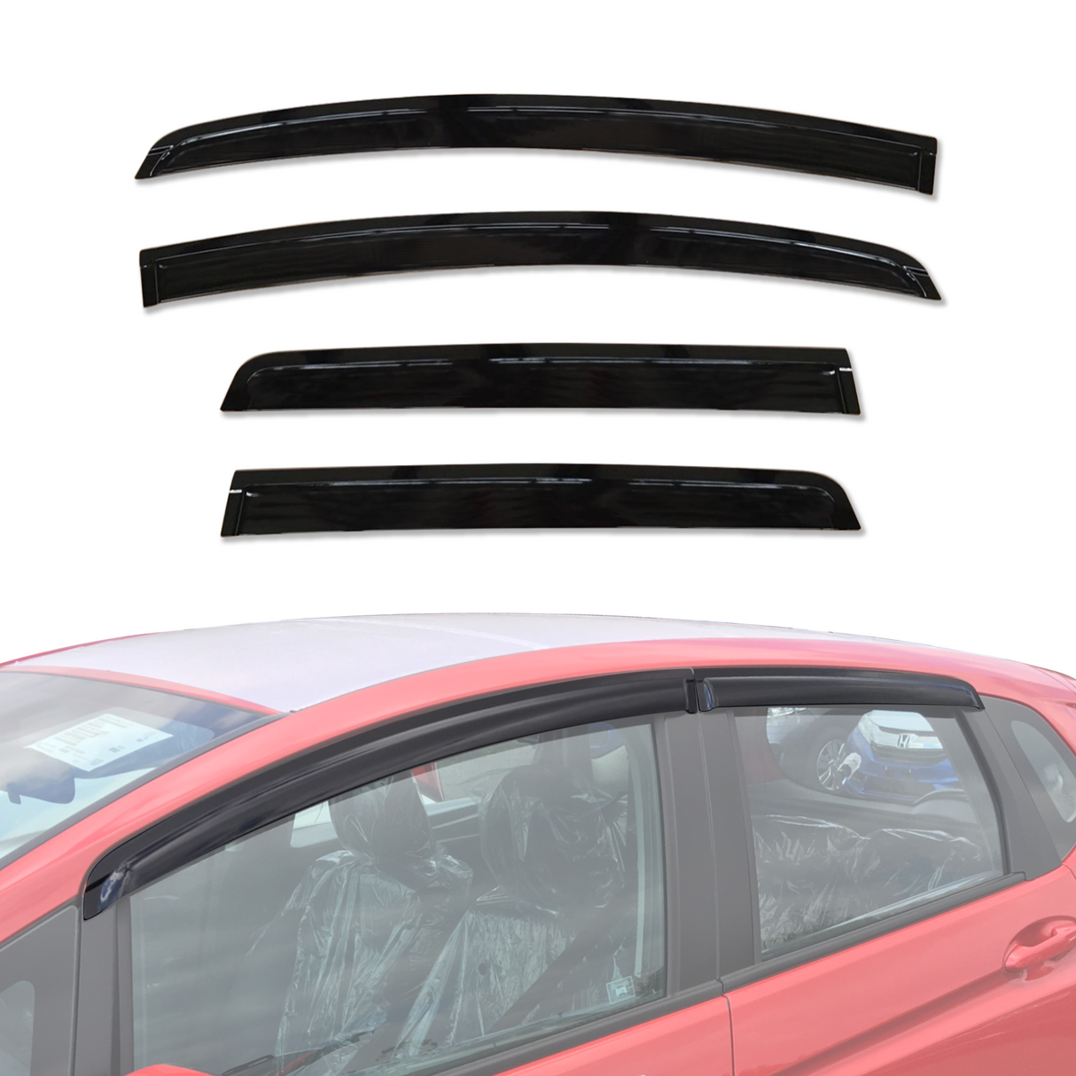 Injection Weather Shields for Honda Jazz GF Series 2014-2020