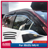 Injection Weather Shields for ISUZU MUX MU-X 2013-2020