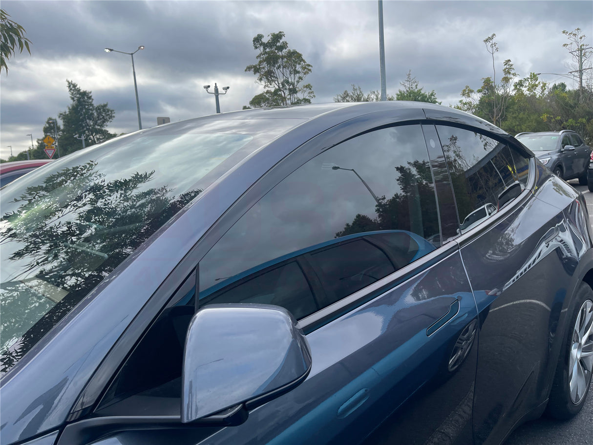 Injection Weather Shields for Tesla Model Y 2022-Onwards  Weathershields Window Visors