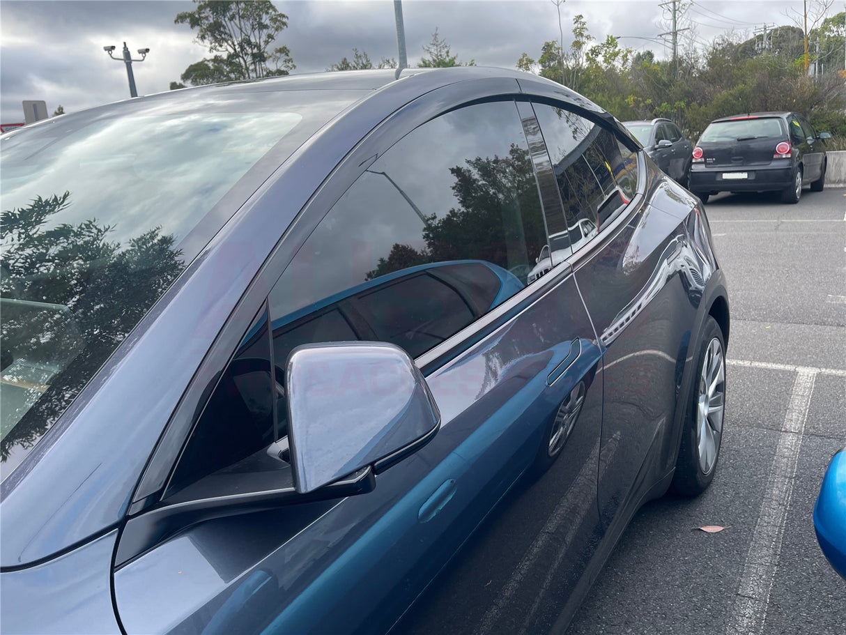 Injection Weather Shields for Tesla Model Y 2022-Onwards  Weathershields Window Visors