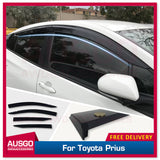 Injection Weather Shields for Toyota Prius 2016-Onwards Weathershields Window Visors