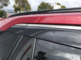 Stainless Trim Weather Shields for Toyota RAV4 2019-Onwards