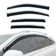 Stainless Trim Weather Shields for Lexus RX270 RX350 RX450H 2009-2015