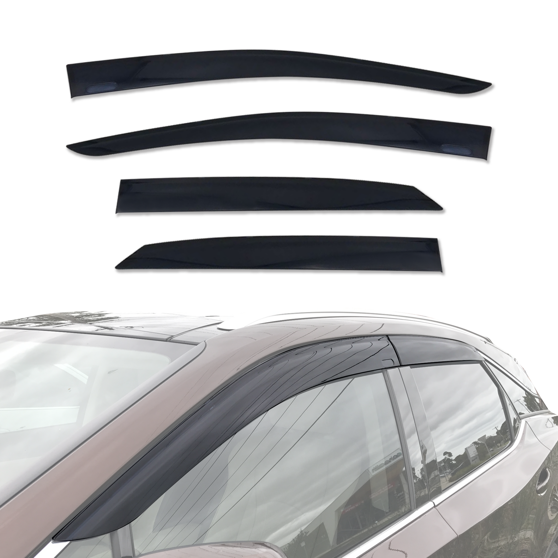 Injection Weather Shields for Lexus RX200T / 300 / 350 / 450h 5Seats 2015-2022