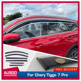 Stainless Trim Weather Shields for Chery Tiggo 7 Pro 2023-Onwards