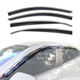 Stainless Trim Weather Shields for Mazda 3 BM BN Series Sedan 2013-2019