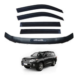 Injection Weather Shields + Bonnet Protector for Toyota Land cruiser 200 LC200 2007-2015