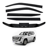 Injection Weather Shields + Bonnet Protector for Toyota Land Cruiser 300 LC300 2021-Onwards