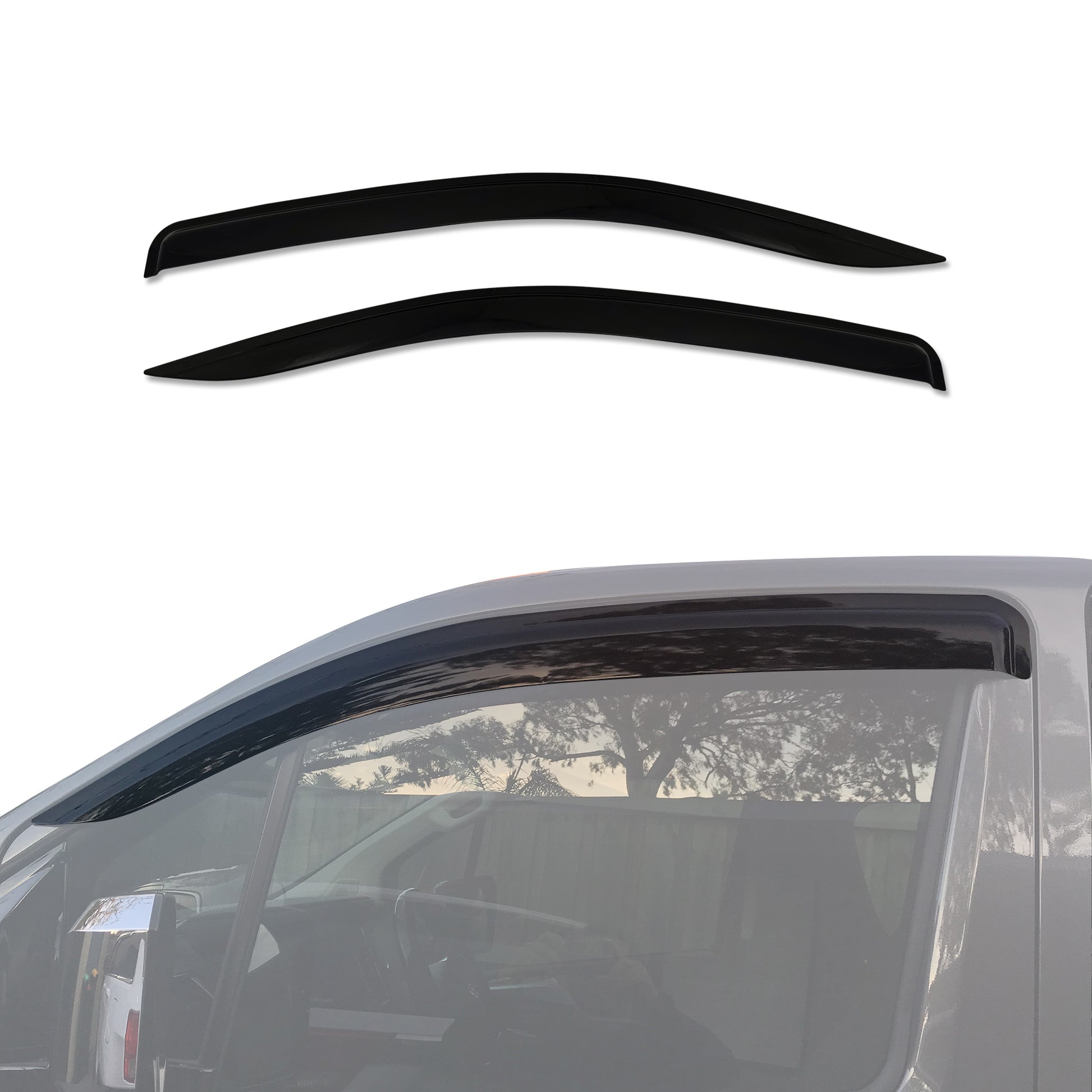 Injection Weather Shields for Toyota Granvia 2019-Onwards