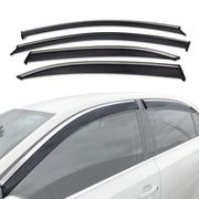Stainless Trim Weather Shields for Volkswagen Jetta 2011-2019