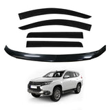 Weather Shields + Bonnet Protector for Mitsubishi Pajero Sport QE Series 2015-2019