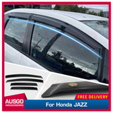 Luxury Weather Shields for Honda Jazz GE Series 2008-2014 Weathershields Window Visors