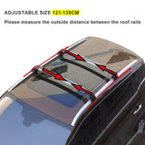 Car Roof Rack Adjustable Size from 121 to 135CM