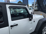 Luxury Weather Shields for Jeep Wrangler JK Series 2Door 2007-2018