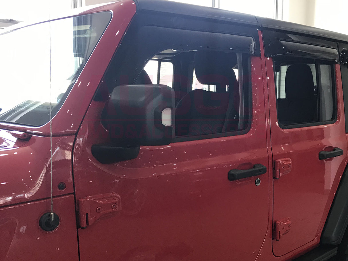 Wide Type Weather Shields for Jeep Wrangler JL Series 2018-Onwards