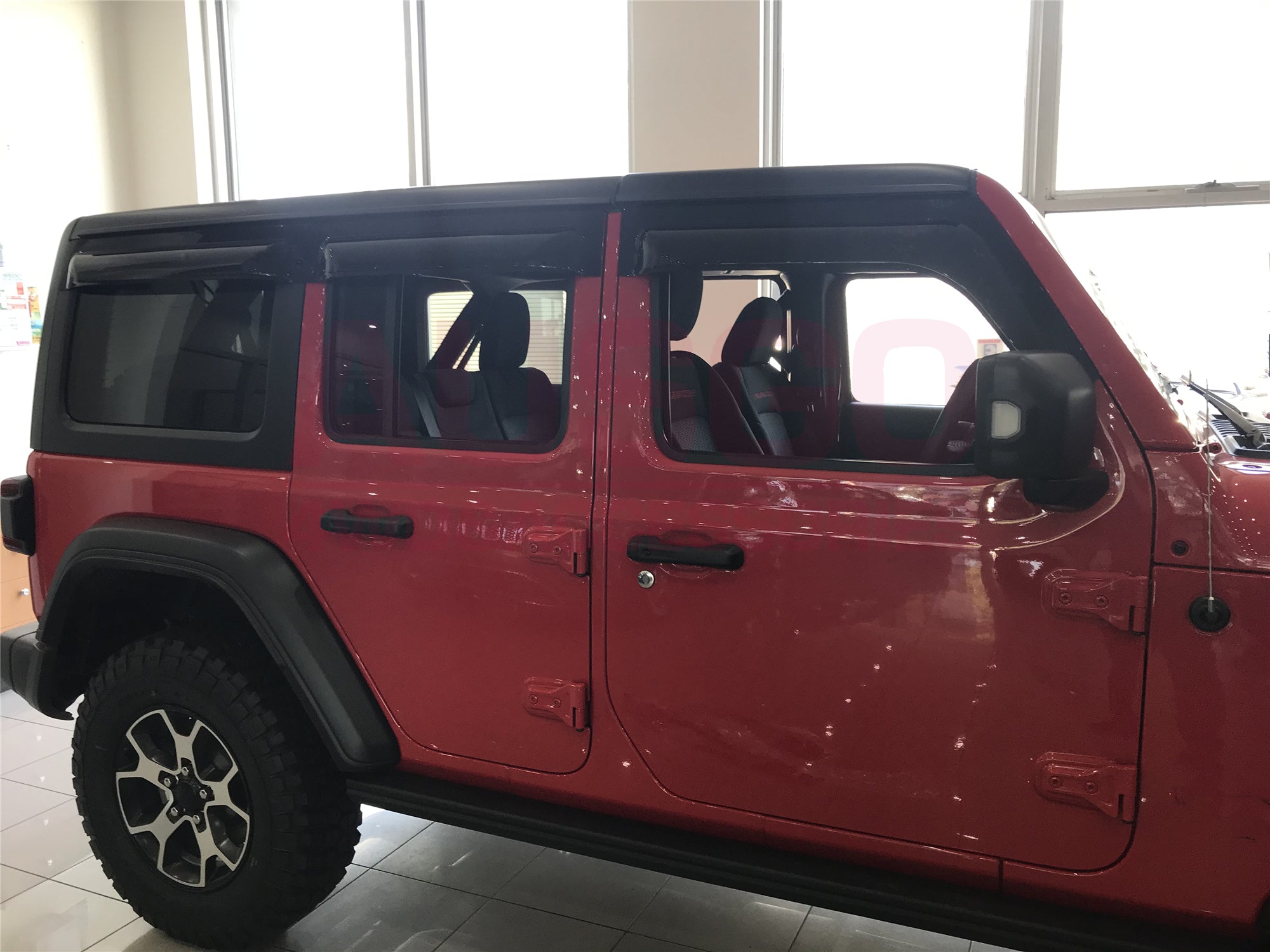 Wide Type Weather Shields for Jeep Wrangler JL Series 2018-Onwards