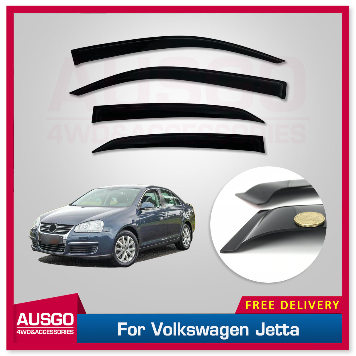 Weather Shields for Volkswagen Jetta 2005-2011