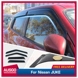 Weather Shields for Nissan Juke F15 Series 2013-2020