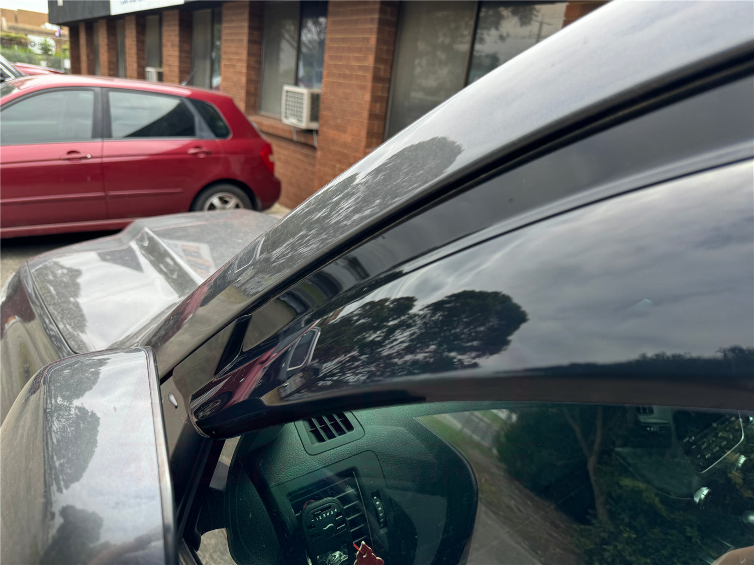 Wide Type Weather Shields + Bonnet Protector for Toyota Land Cruiser 200 LC200 2007-2015