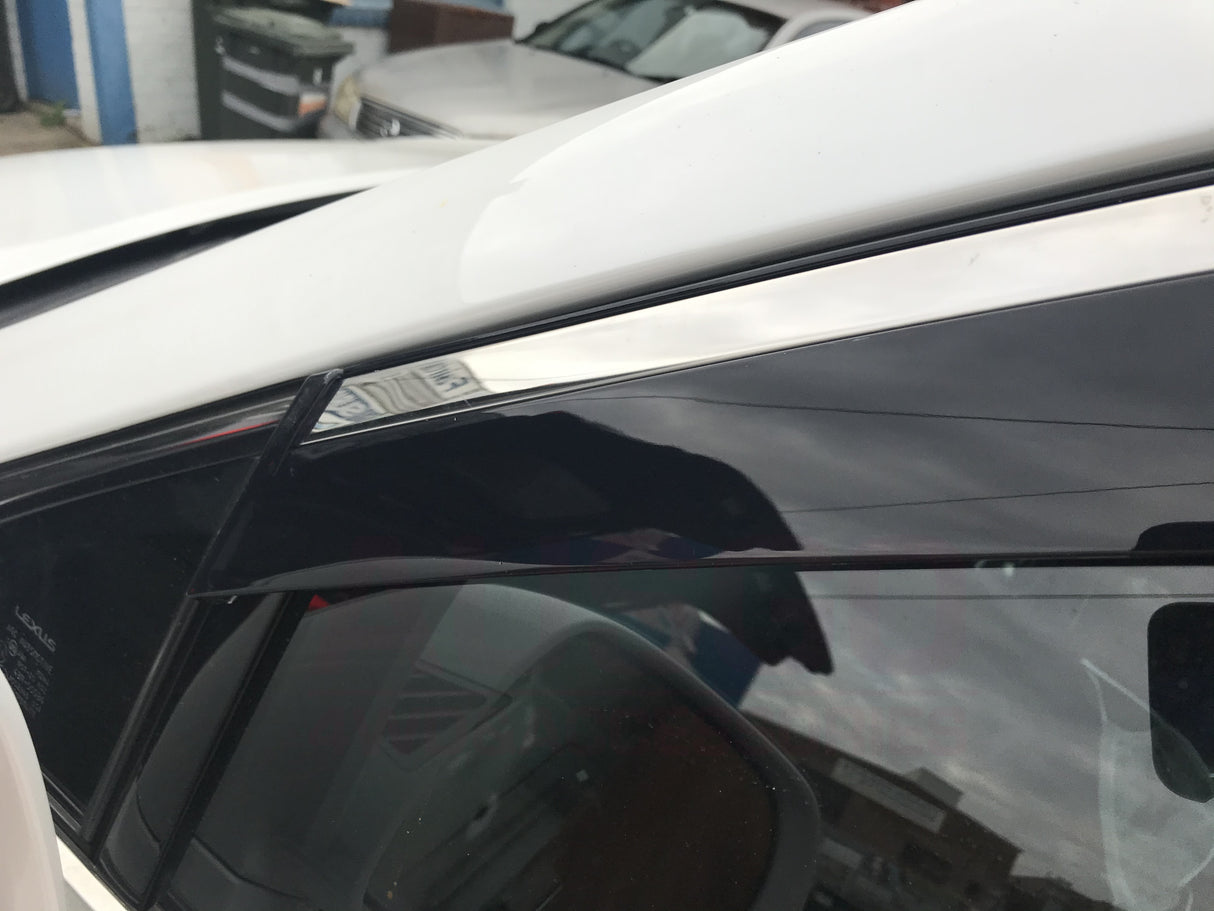 Stainless Trim Weathershields for Lexus RX270 RX350 RX450H 2009-2015