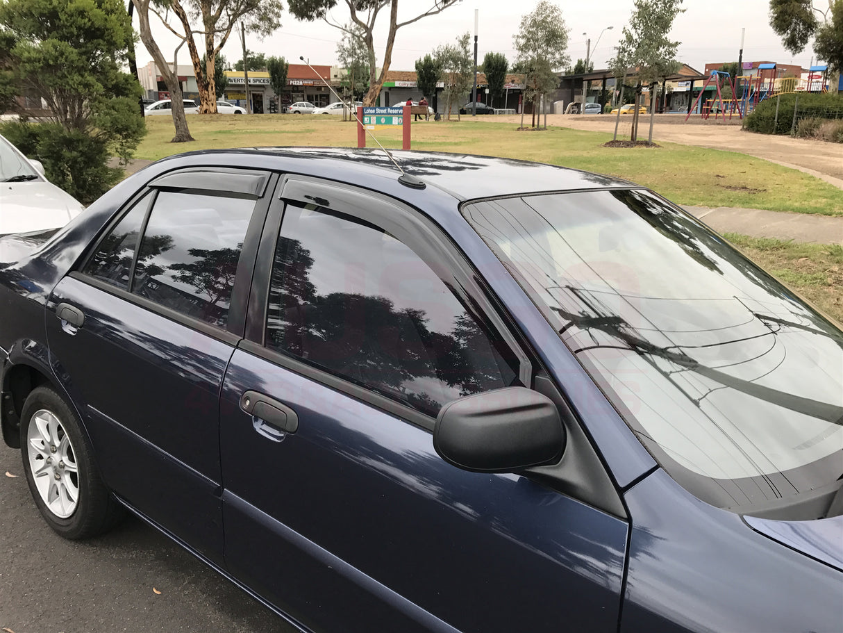 Weather Shields for Ford Laser Sedan 1998-2002