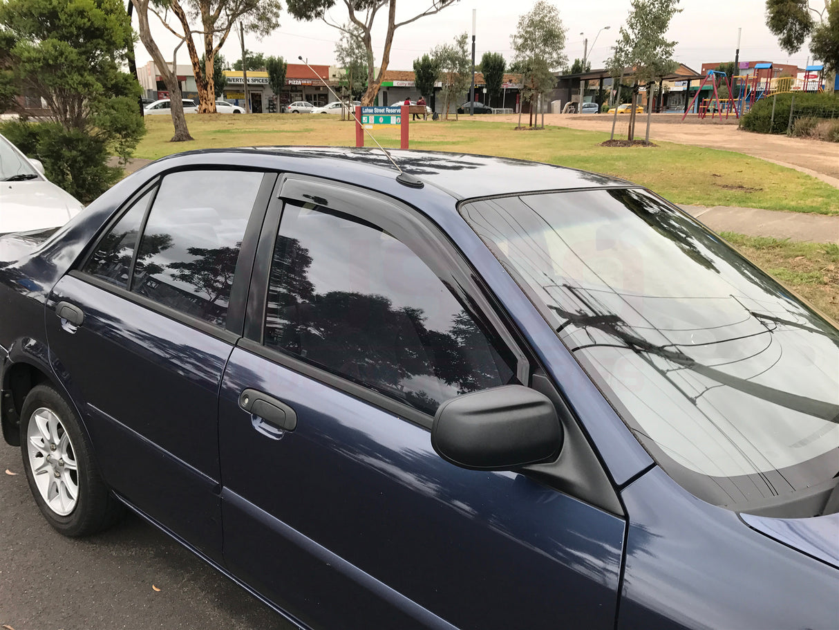 Weather Shields for Ford Laser Sedan 1998-2002