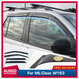 Weather Shields for Mercedes-Benz ML Class W163 Series 1998-2005