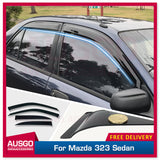 Weather Shields for Mazda 323 Sedan 1998-2004