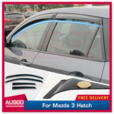 Weather Shields for Mazda 3 BL Series Hatch 5dr 2009-2013