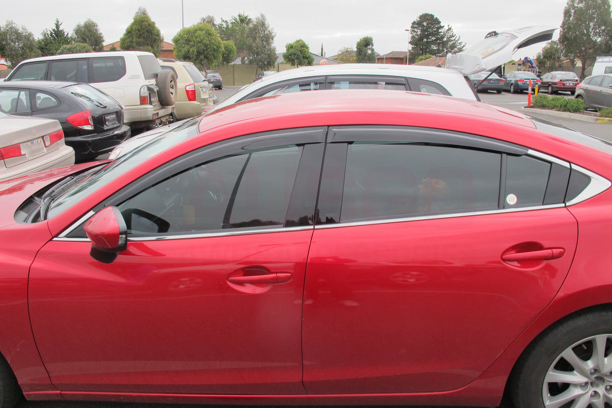 Weather Shields for Mazda 6 sedan 2012-Onwards