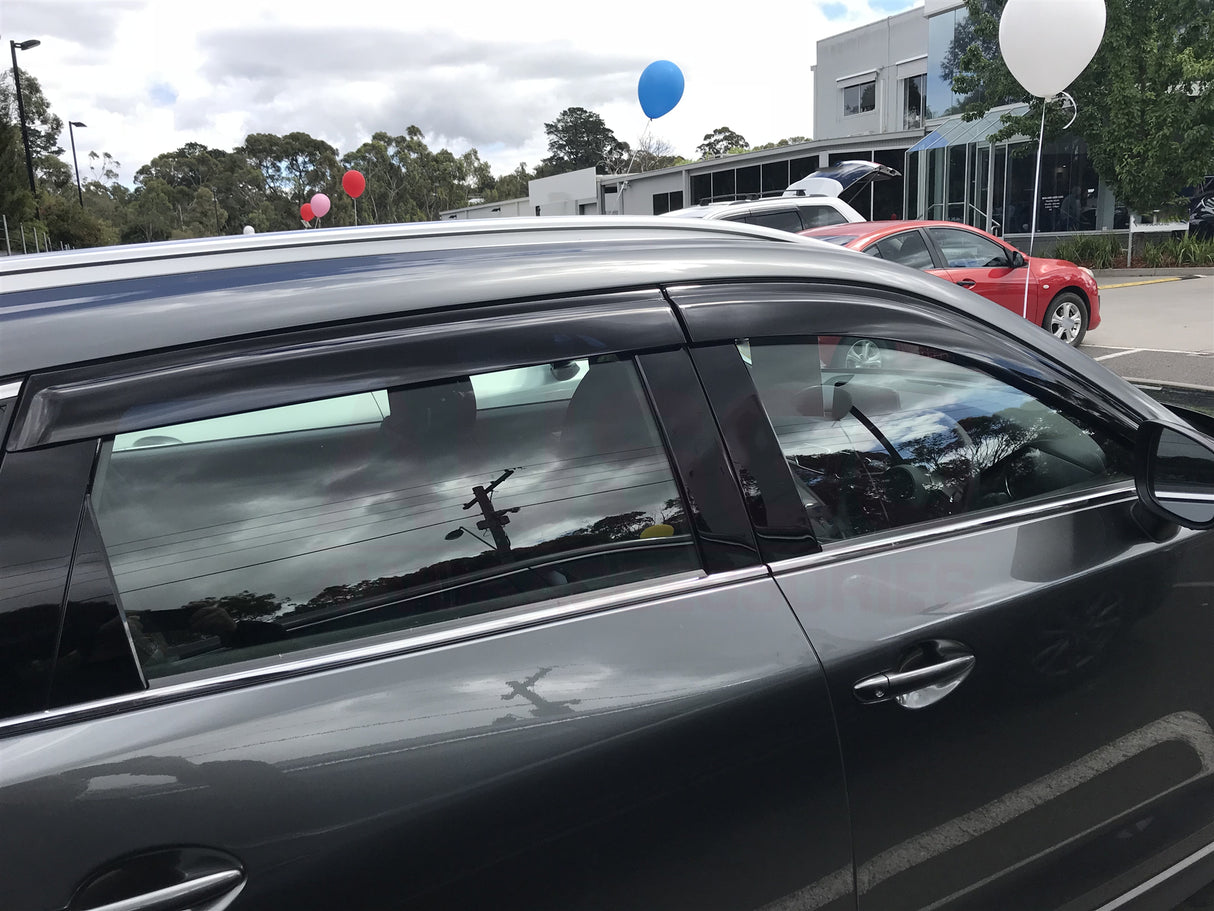 Injection Weather Shields for Mazda CX8 CX-8 2018-Onwards Weathershields Window Visors