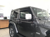 Wide Type Weather Shields for Jeep Wrangler 2Door JL Series 2018-Onwards