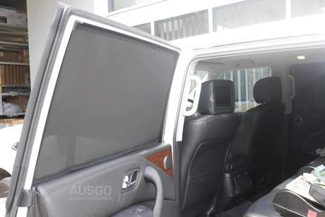 Magnetic Window Sun Shade for Nissan Patrol Y62 2012-Onwards UV Protection Mesh Cover Sun Shades 6 PCS