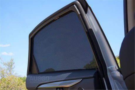 Magnetic Window Sun Shade for Nissan Navara NP300 D23 Dual Cab UV Protection Mesh Cover Sun Shades 4 PCS
