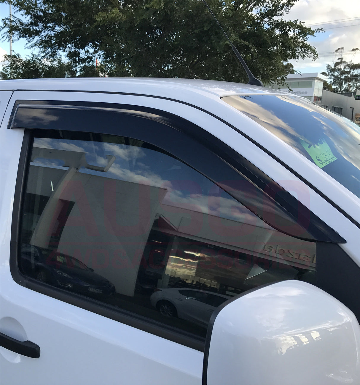 Injection Weather Shields for Nissan Navara D40 Extra Cab