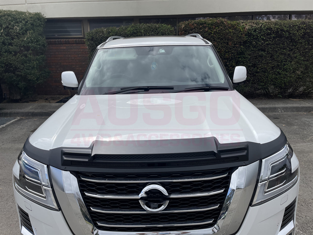 Wide Type Weather Shields + Bonnet Protector for Nissan Patrol Y62 Series 5 2019-2024