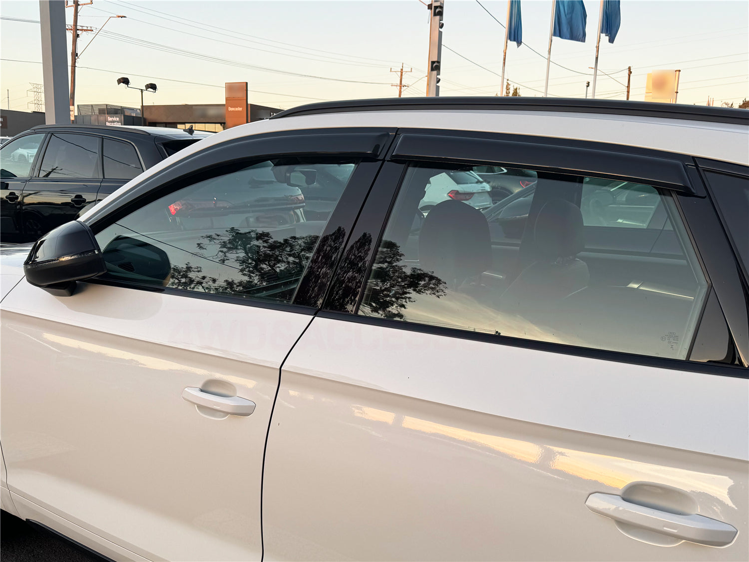 Luxury Weather Shields for Audi Q5 FY Series 2017-Onwards